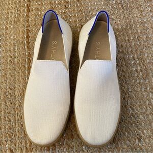 Rothy's Original Slip-On Sneaker, Sand Cream Limited Edition Gum Sole Size 9.5
